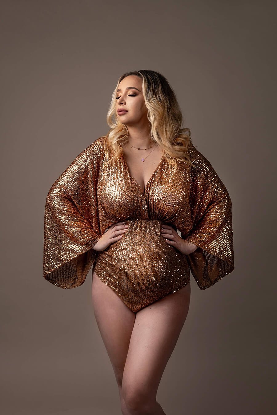 Pinks Maternity bodysuit Gold – Mii-Estilo