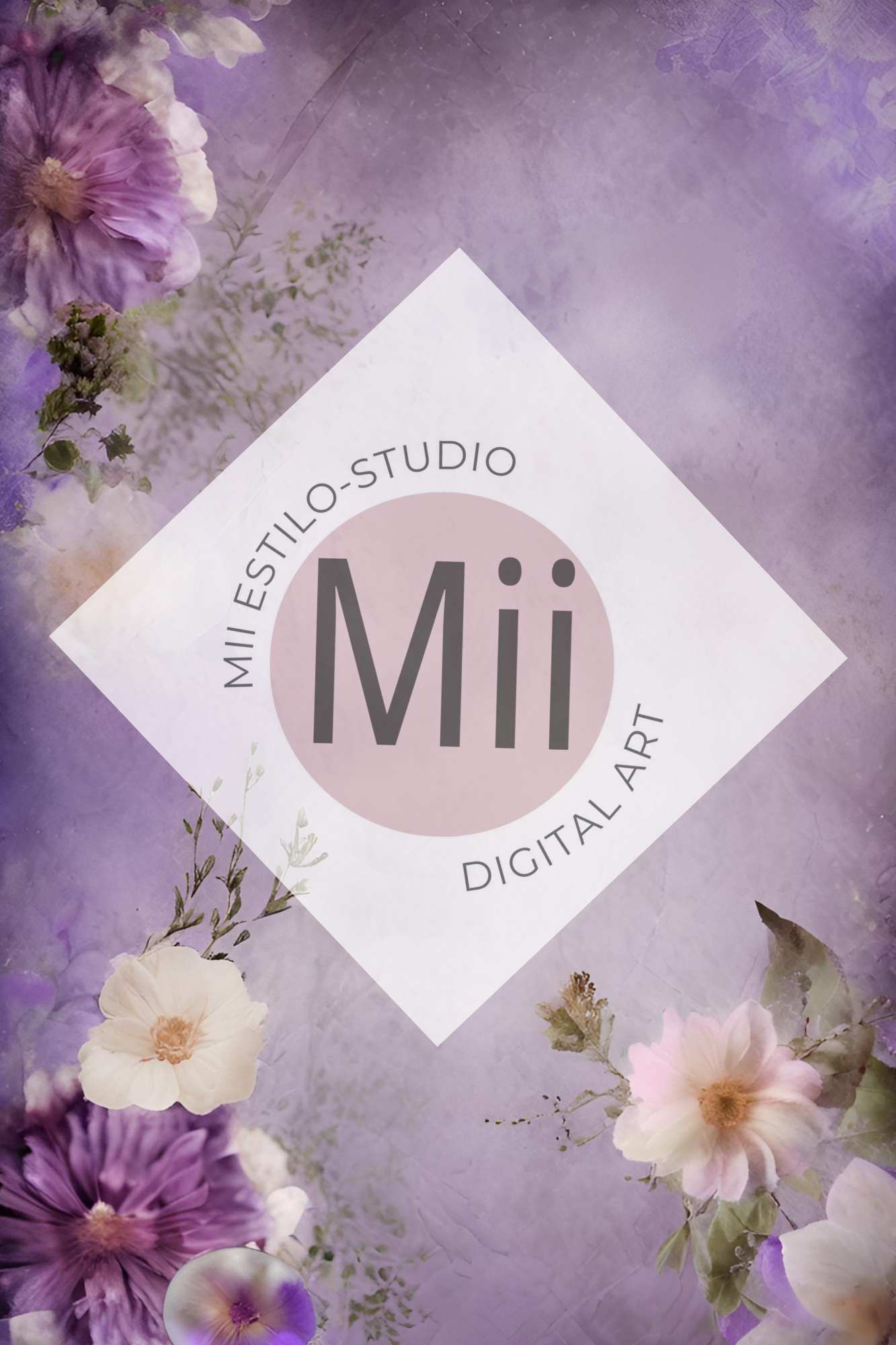 Allium Flower Handcrafted Canvas Style Digital Backdrops, Maternity Photoshoot Backgrounds, Flower Texture Overlays, Flower Fine Art Backdrop Designs, Photoshop Overlay Textures - Mii - Estilo