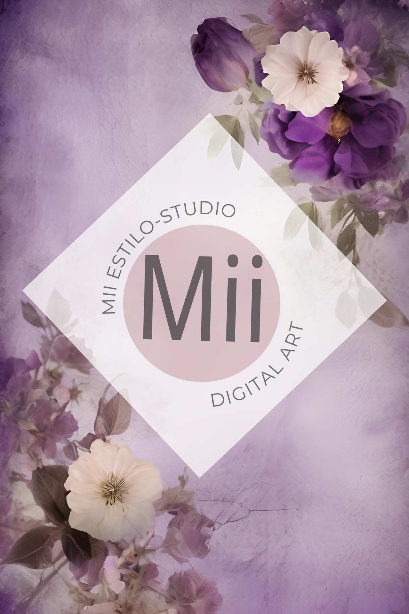 Allium Flower Handcrafted Canvas Style Digital Backdrops, Maternity Photoshoot Backgrounds, Flower Texture Overlays, Flower Fine Art Backdrop Designs, Photoshop Overlay Textures - Mii - Estilo