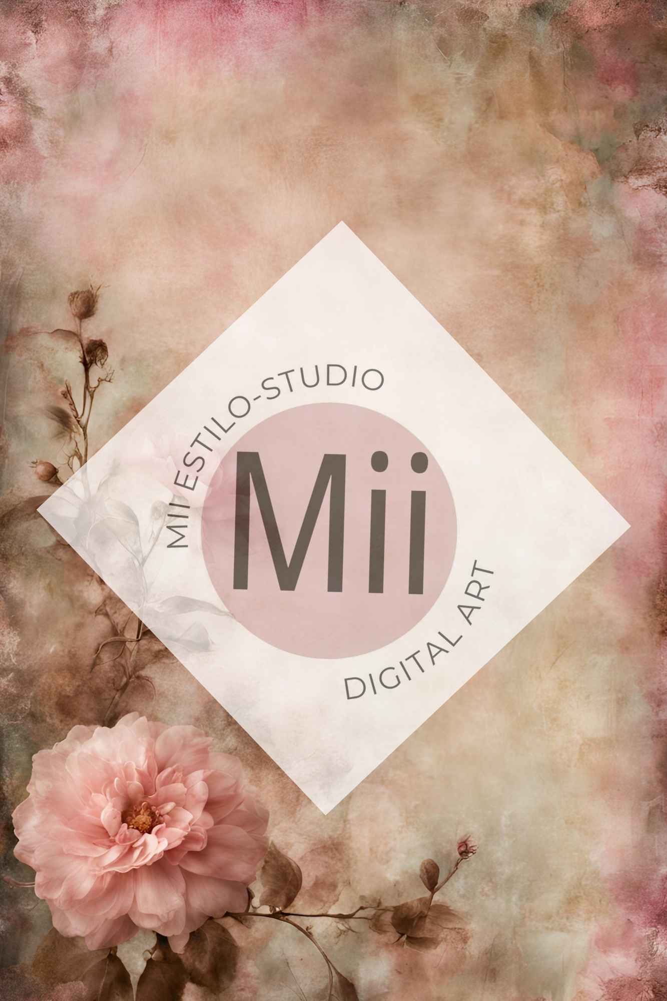 Alyssum Flower Handcrafted Canvas Style Digital Backdrops, Maternity Photoshoot Backgrounds, Flower Texture Overlays, Flower Fine Art Backdrop Designs, Photoshop Overlay Textures - Mii - Estilo