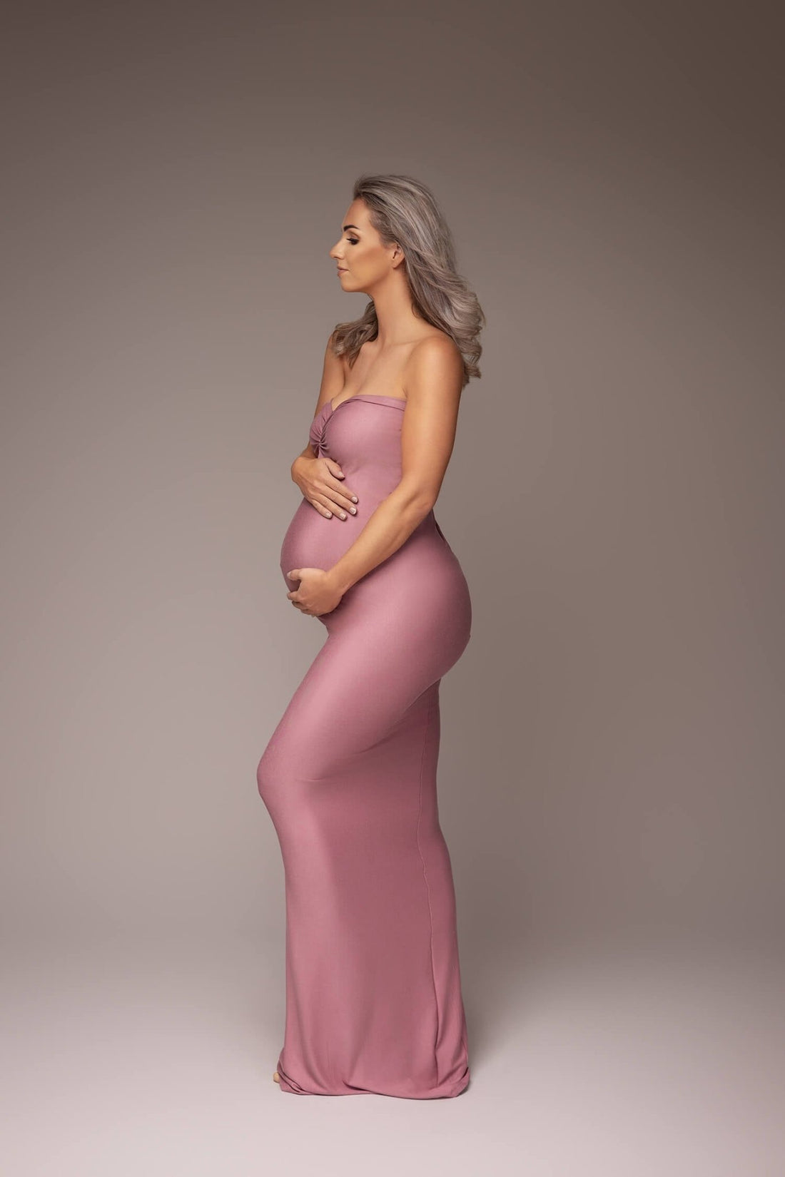 Calla Maternity Dress - Redwood CLEARANCE SALE - Mii - Estilo