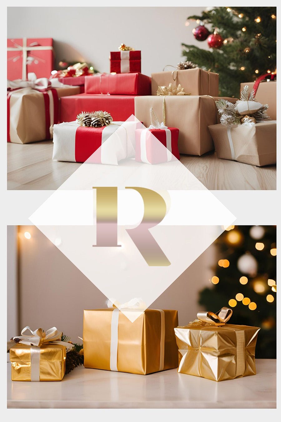 Christmas Presents 12 Digital backdrop Photoshop - Isabell R Photography - Mii - Estilo