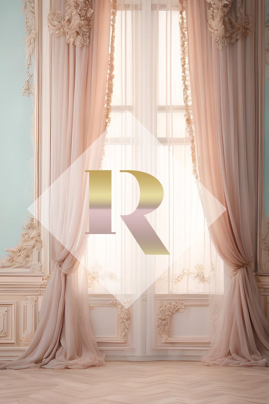 Elegant Romantic Window Background – Photoshop Isabell R - Mii - Estilo