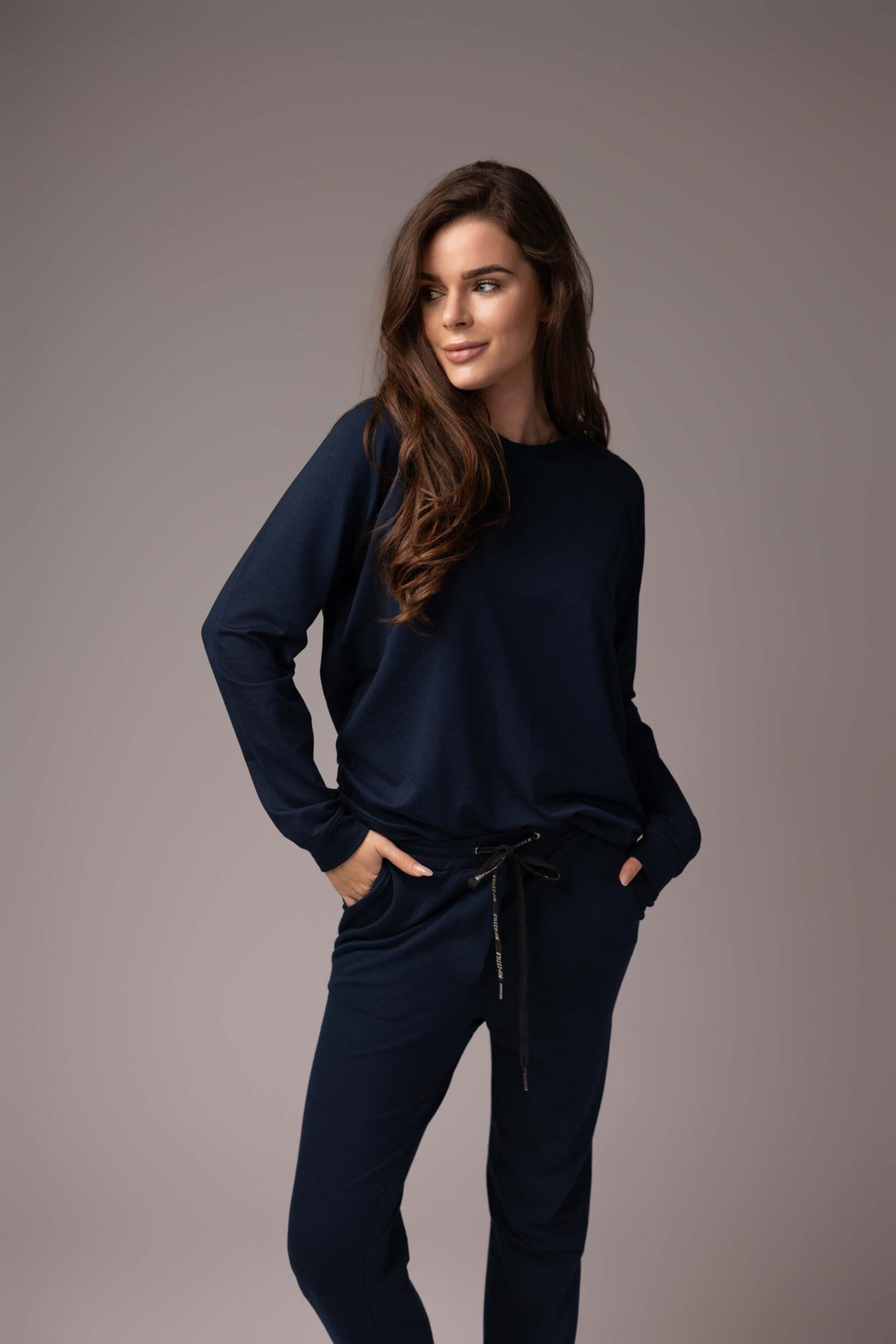 Loungewear: Spring Sweater NAVY | CLEARANCE SALE - Mii - Estilo