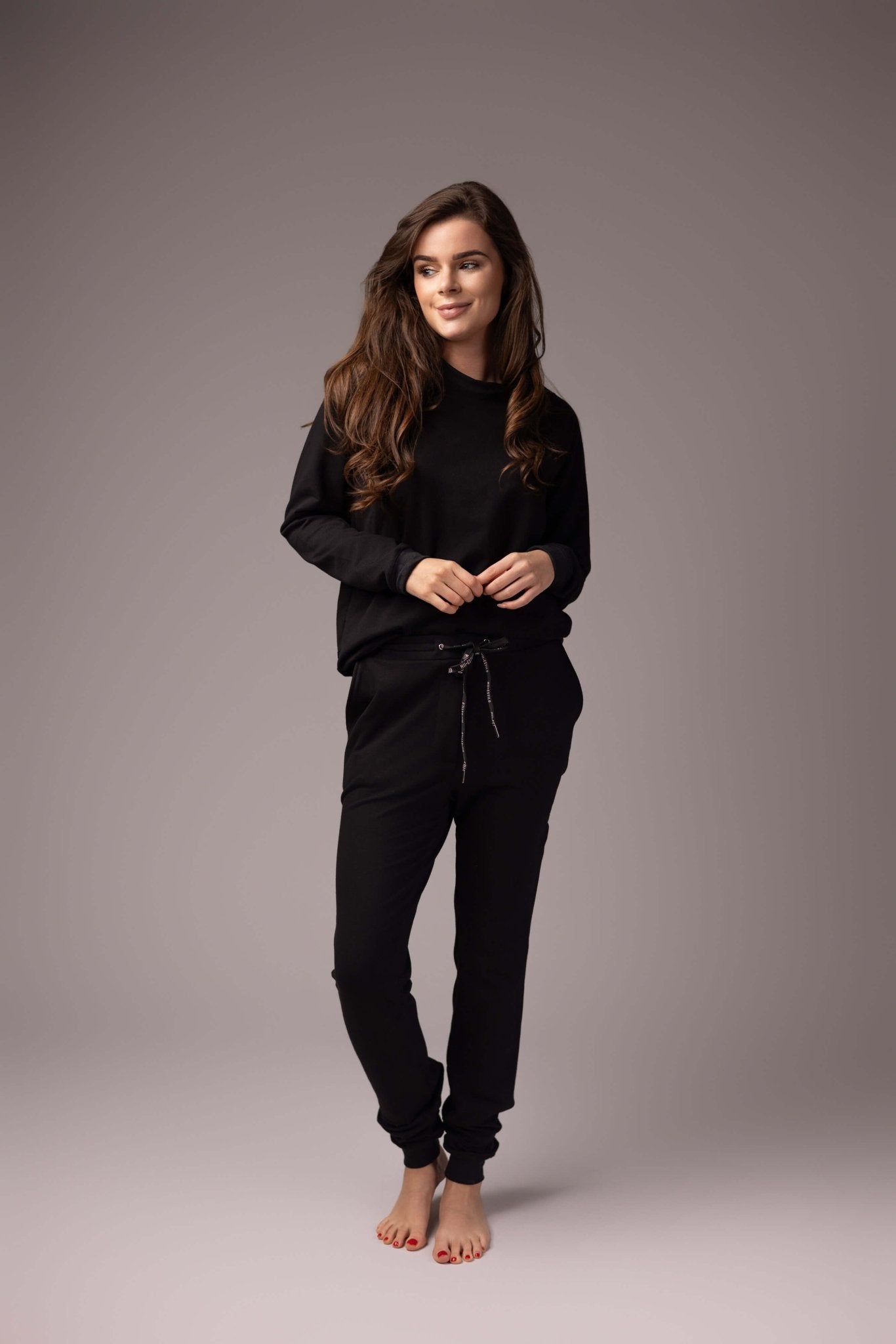 Loungewear: Spring Sweatpants BLACK CLEARANCE SALE - Mii - Estilo