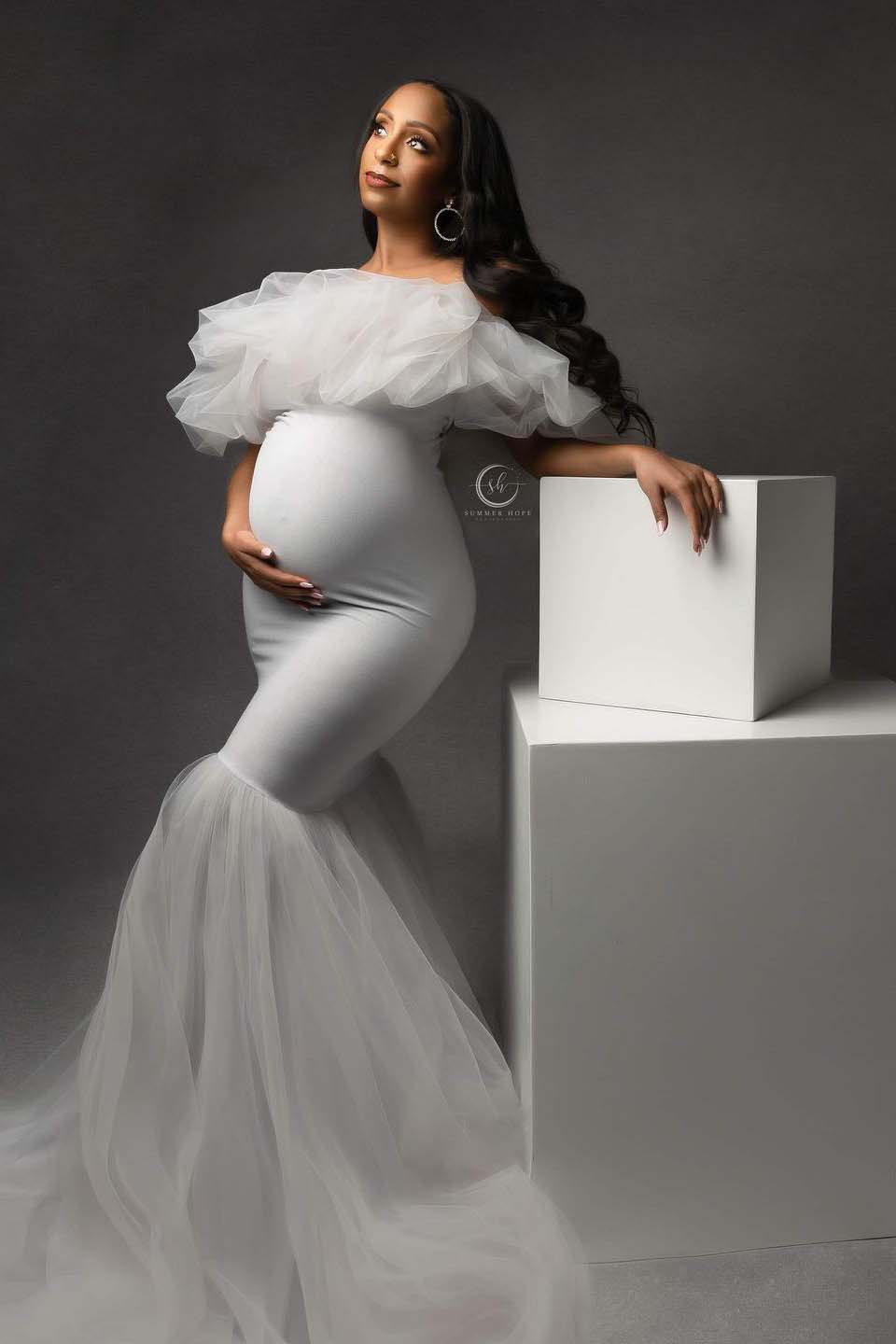 Haute Couture Maternity Dresses