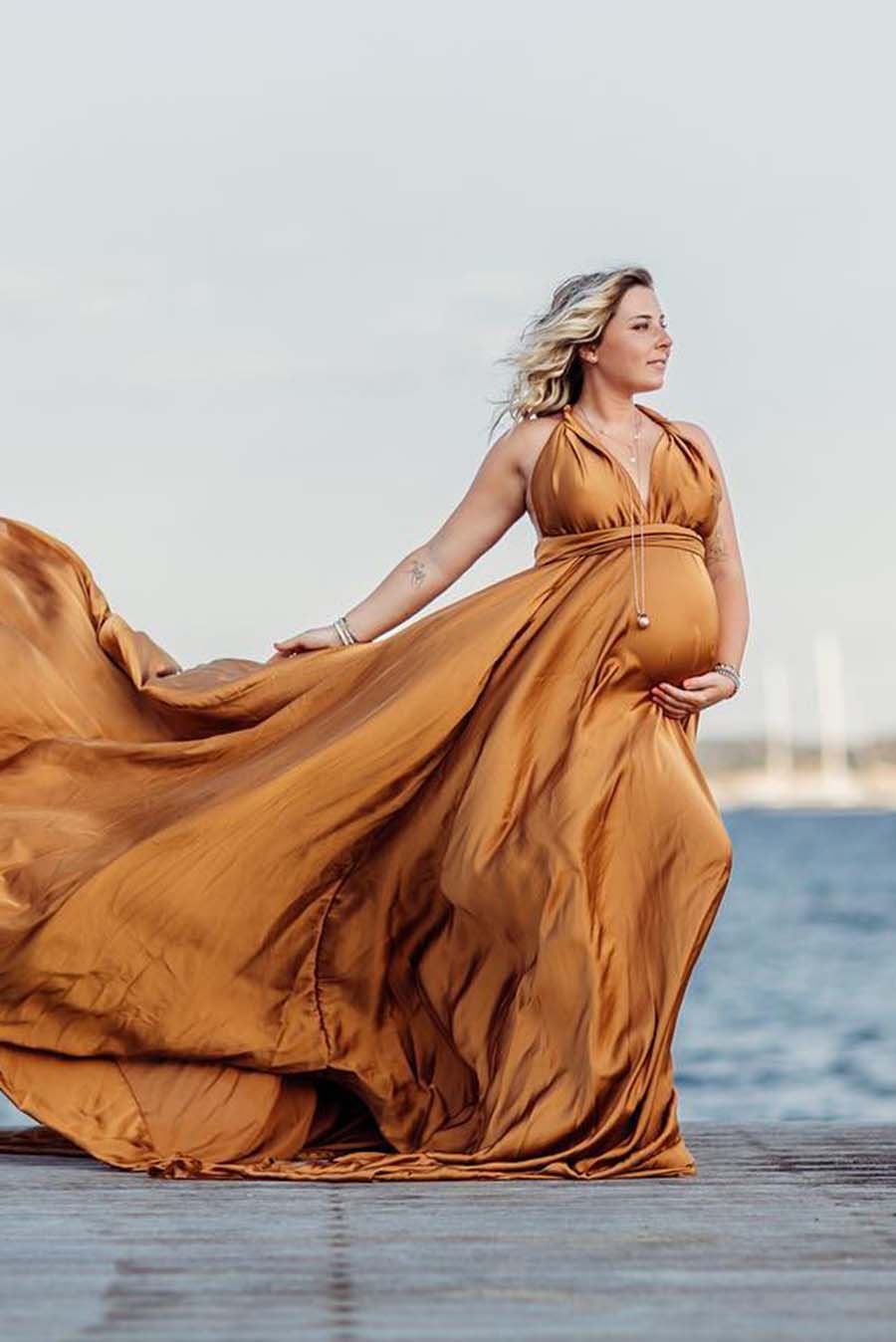 Mirabilis Maternity Bodysuit